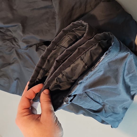 George Medium Black Snow Pants with Suspenders - Picture 7 of 7